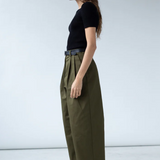 Shaina Mote Boy Trouser - Dark Olive