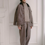 Shaina Mote Painter Coat - Ermine