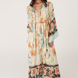 SPELL Painters Garden Gown - Seafoam