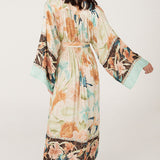 SPELL Painters Garden Gown - Seafoam