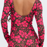 Benoa Body Long Sleeve Romper - Pupukea Pink