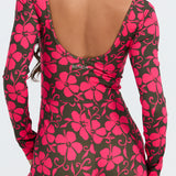 Benoa Body Long Sleeve Romper - Pupukea Pink