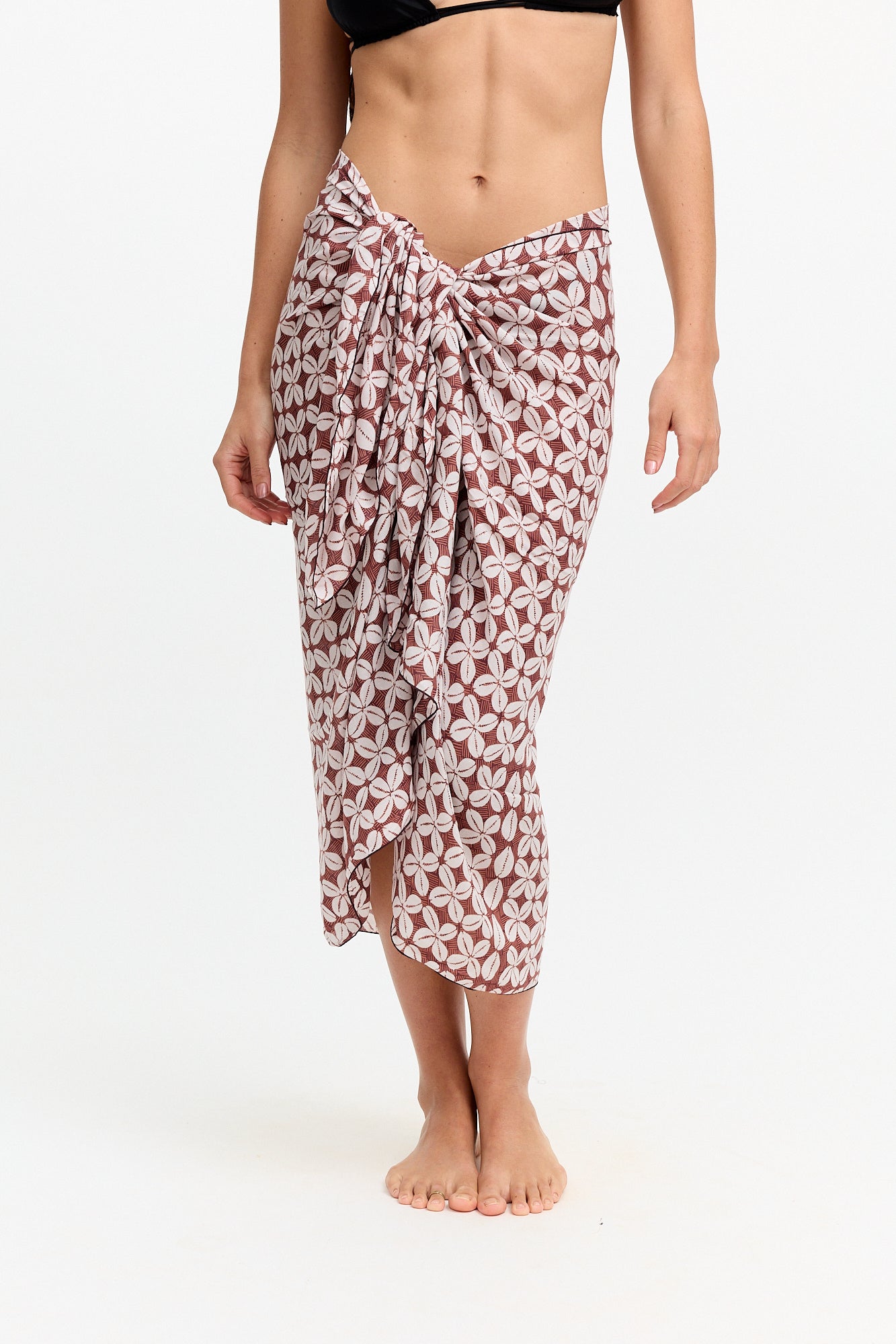 Benoa Swim Pareo - Cowrie Basket