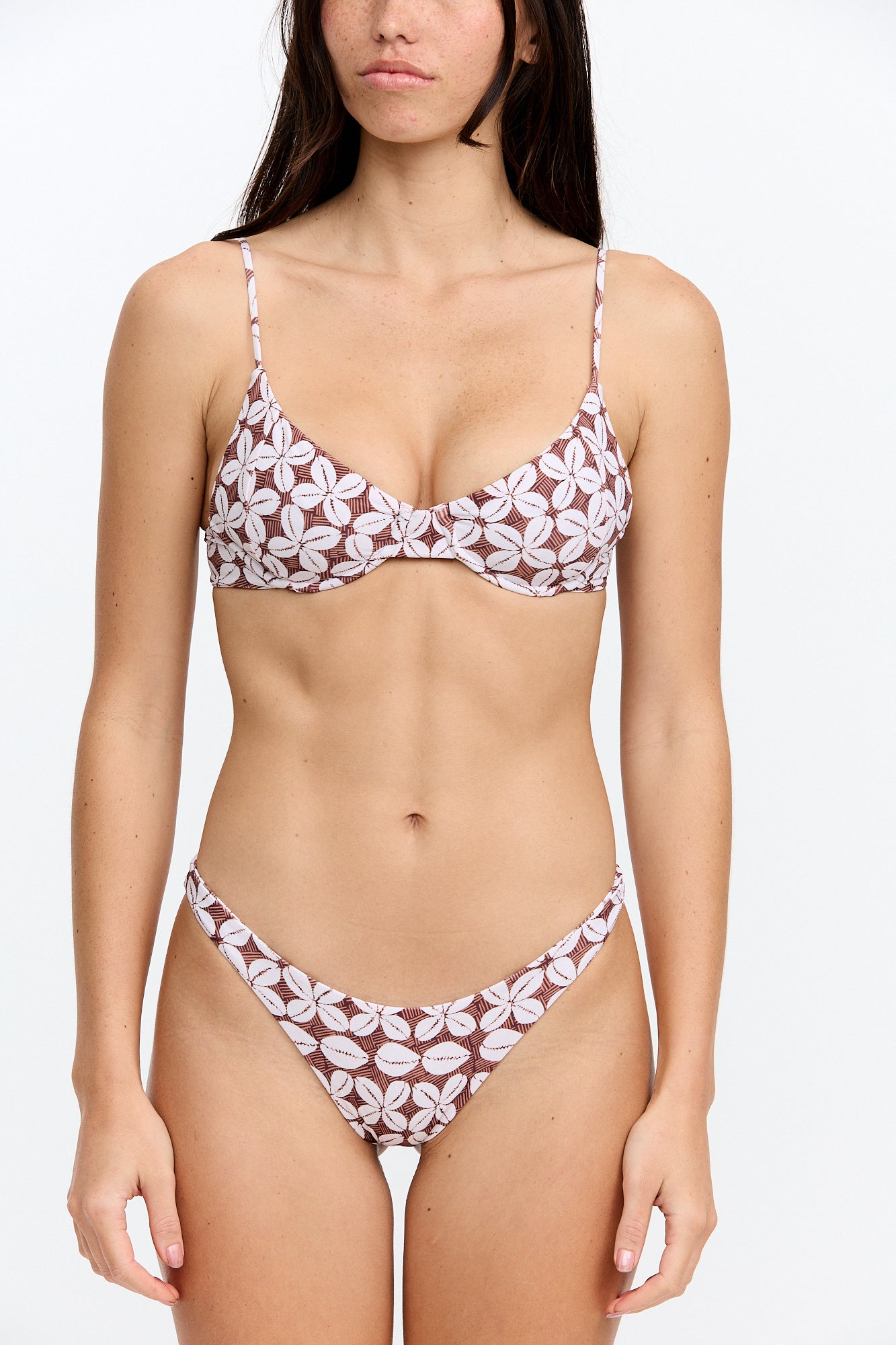 Benoa Swim Flora Bottom - Cowrie Basket