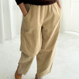 Le Bon Shoppe Corduroy Arc Pants - Khaki