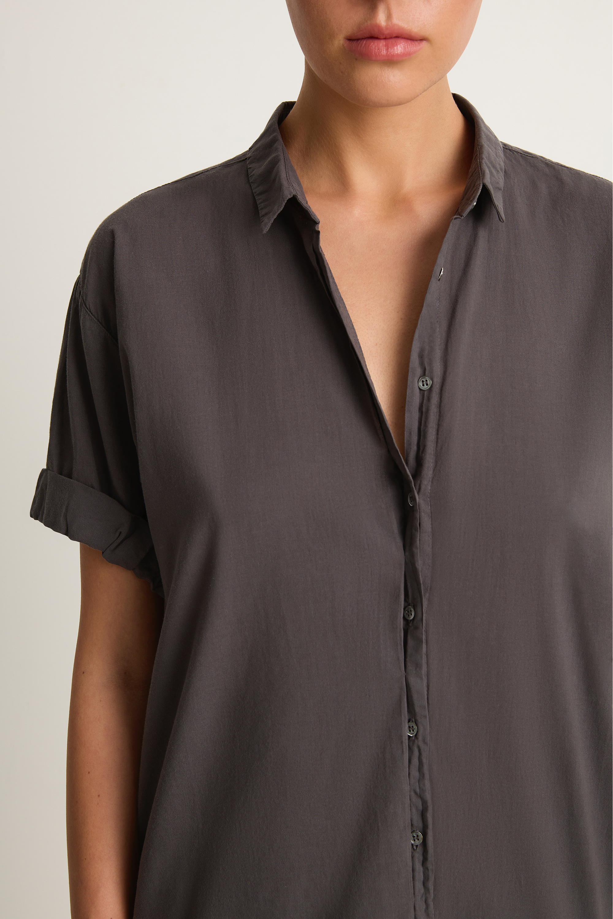 Xirena Channing Shirt - Ash