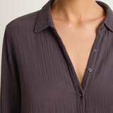 Xirena Scout Shirt - Charcoal