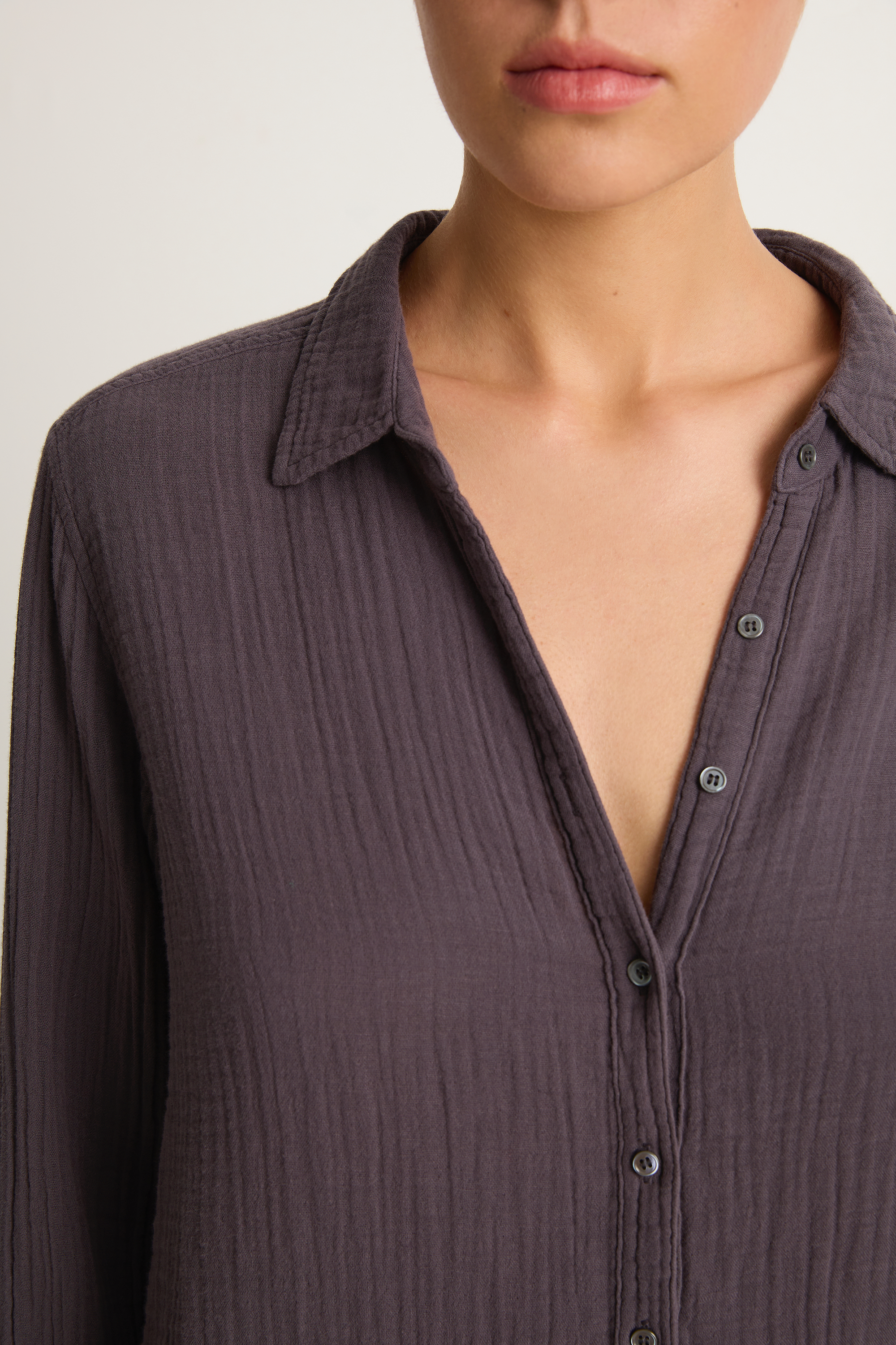 Xirena Scout Shirt - Charcoal