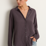 Xirena Scout Shirt - Charcoal