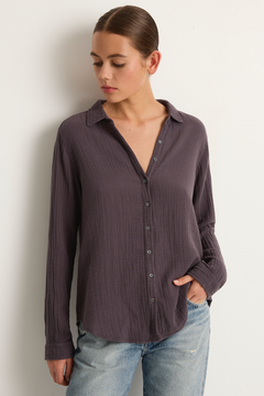 Xirena Scout Shirt - Charcoal