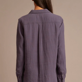 Xirena Scout Shirt - Charcoal Blue