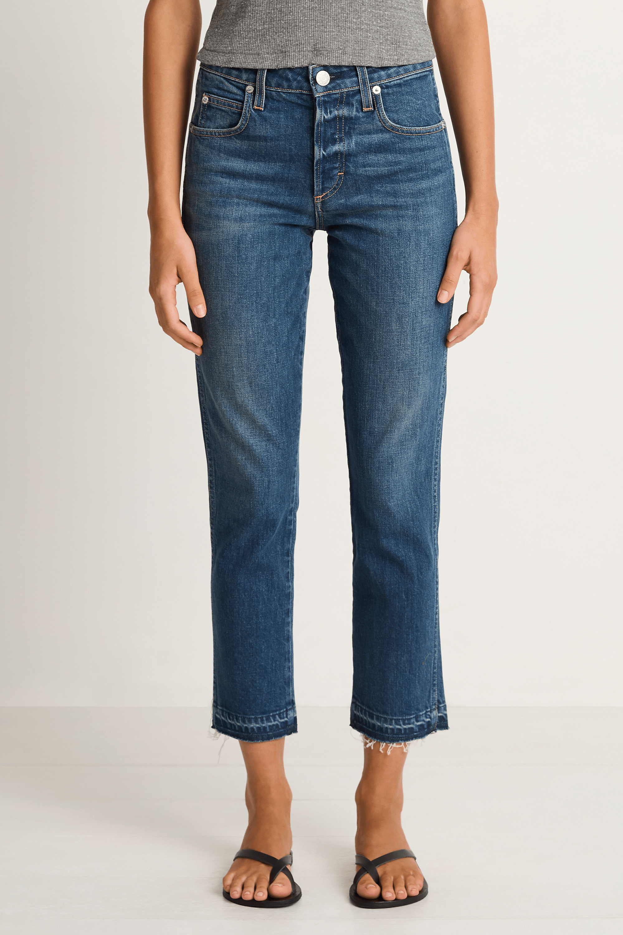 AMO Denim Babe Jeans - True Blue