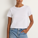 AMO Denim Babe Tee - White