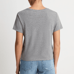 AMO Denim Classic Tee - Heather Grey