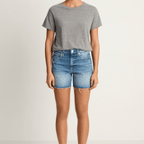 AMO Denim Classic Tee - Heather Grey