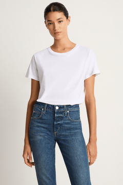 AMO Denim Classic Tee - White