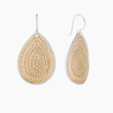 Anna Beck Classic Large Teardrop Earrings - Gold