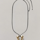 Annika Inez Open Heart Pendant - Gold