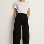 Apiece Apart Bari Crop Trouser - Black