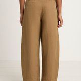 Apiece Apart Bari Crop Trouser - Oak