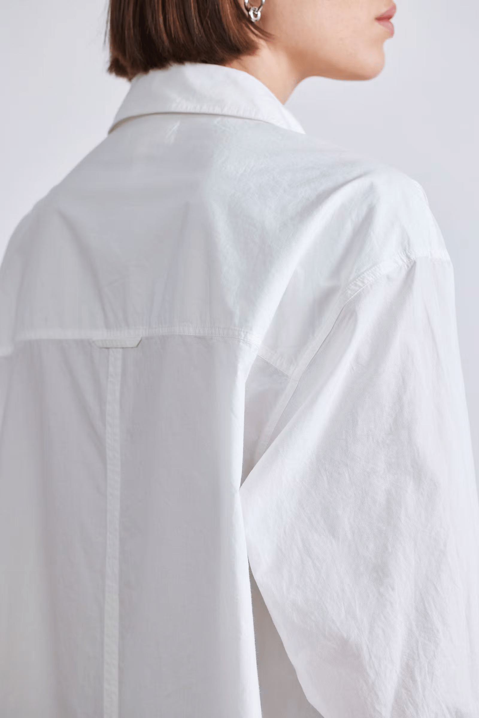 Apiece Apart Oversized Button Down - Cream