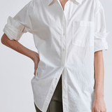 Apiece Apart Oversized Button Down - Cream