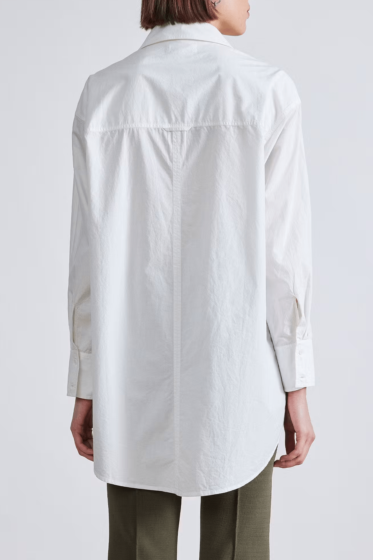 Apiece Apart Oversized Button Down - Cream