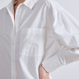 Apiece Apart Oversized Button Down - Cream