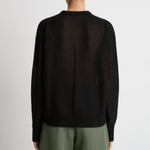 Apiece Apart Softest Tissue Weight Sweater - Black