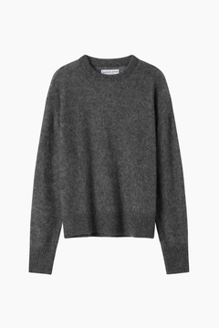 Apiece Apart Softest Tissue Weight Sweater - Charcoal