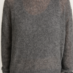 Apiece Apart Softest Tissue Weight Sweater - Charcoal