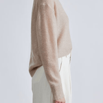 Apiece Apart Softest Tissue Weight Sweater - Sand