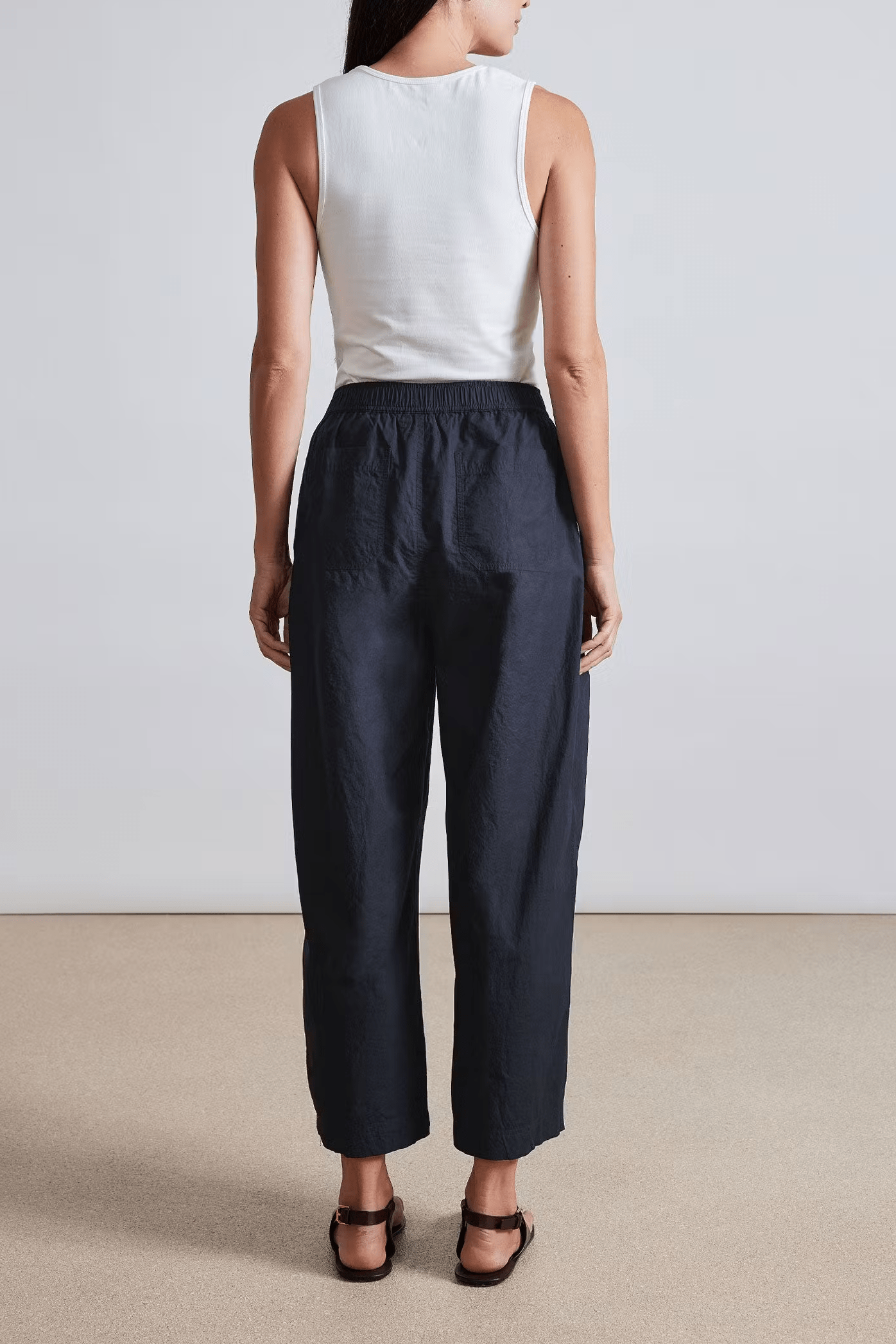 Apiece Apart Spa Pleat Pant - Black