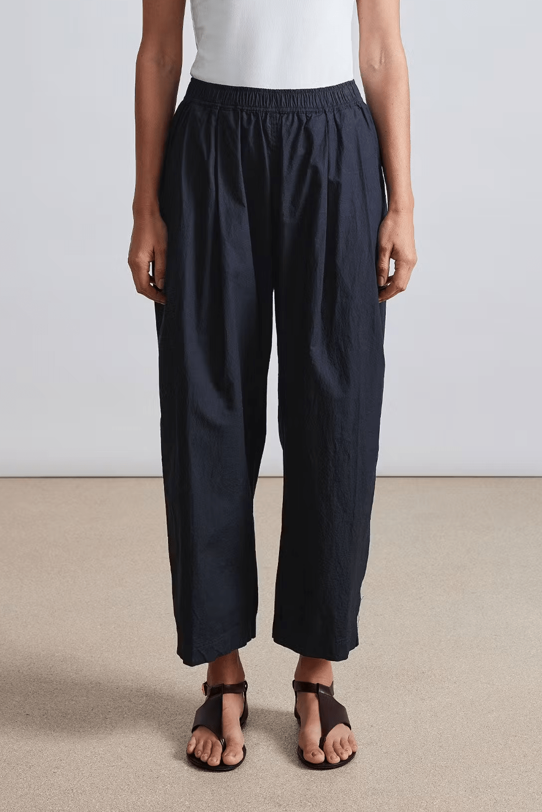 Apiece Apart Spa Pleat Pant - Black