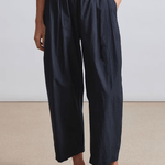 Apiece Apart Spa Pleat Pant - Black