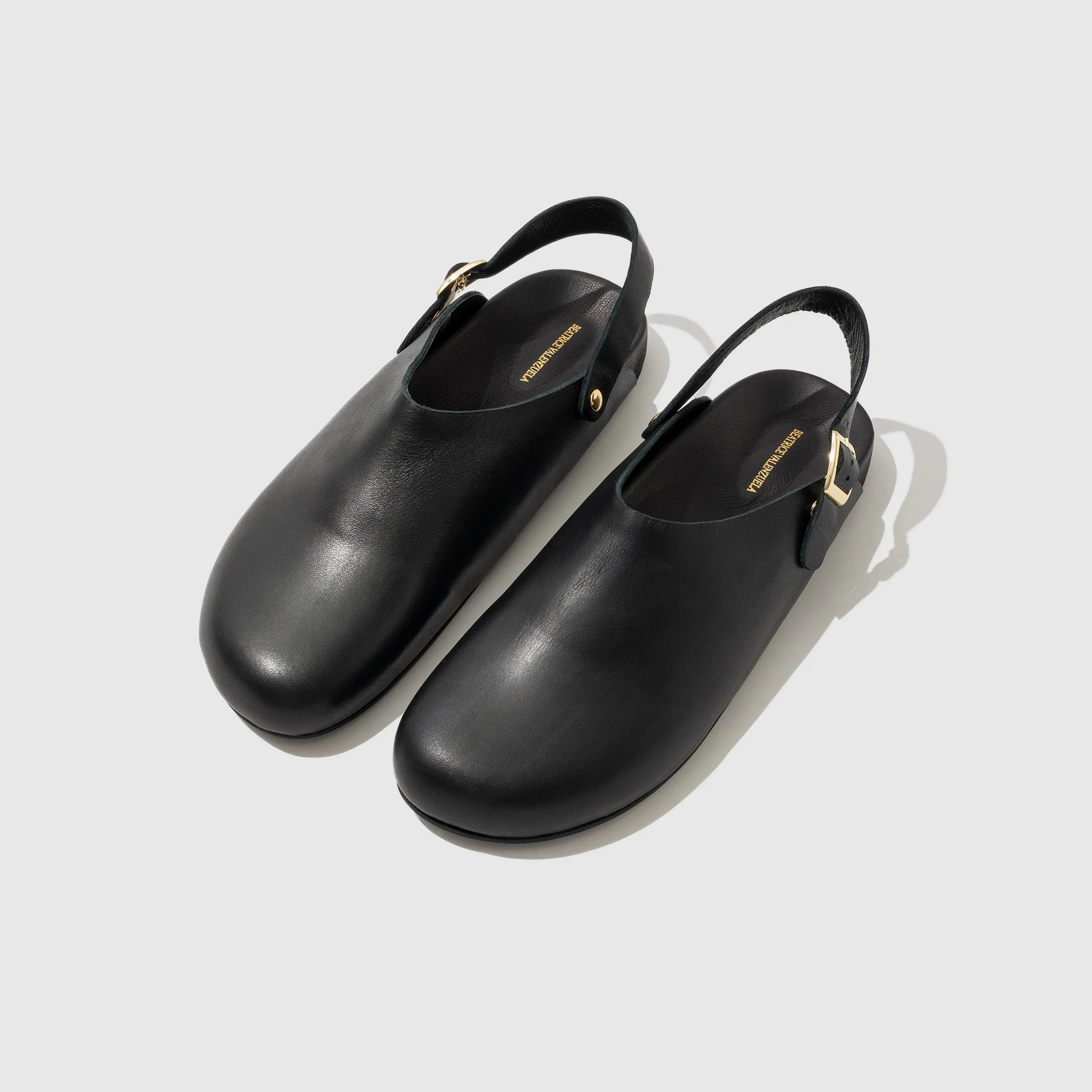 Beatrice Valenzuela Clog in black Soleil Blue