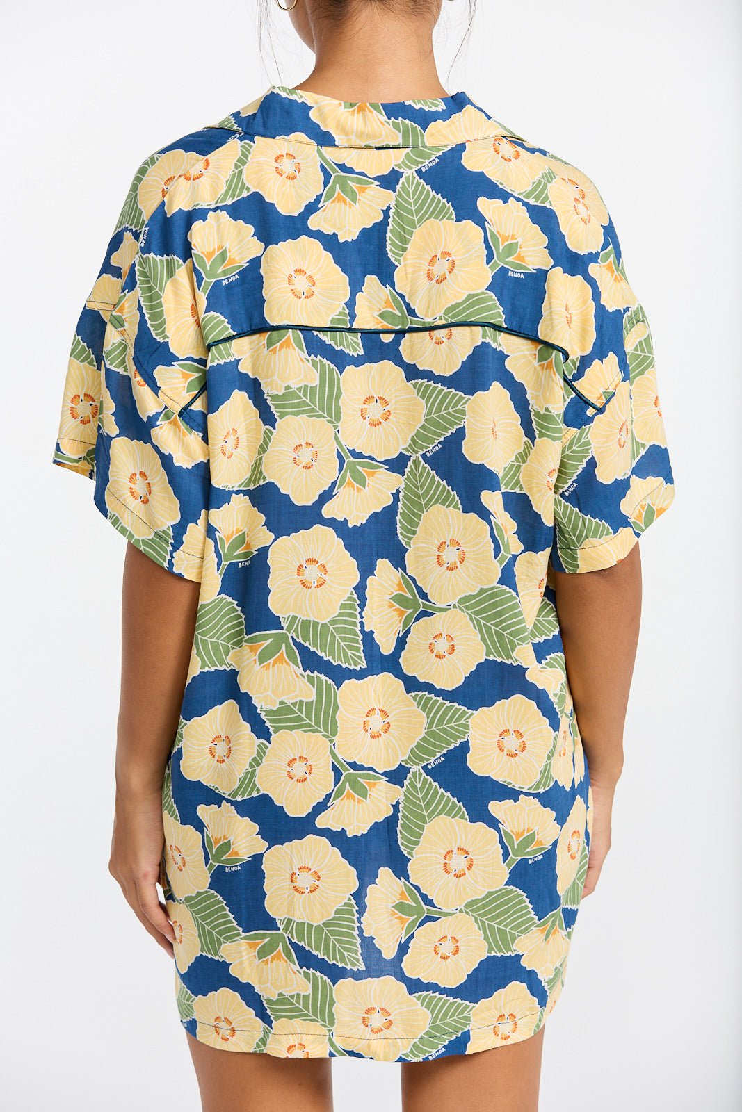 Benoa Swim Aloha Shirt Dress - Llima