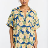 Benoa Swim Aloha Shirt Dress - Llima