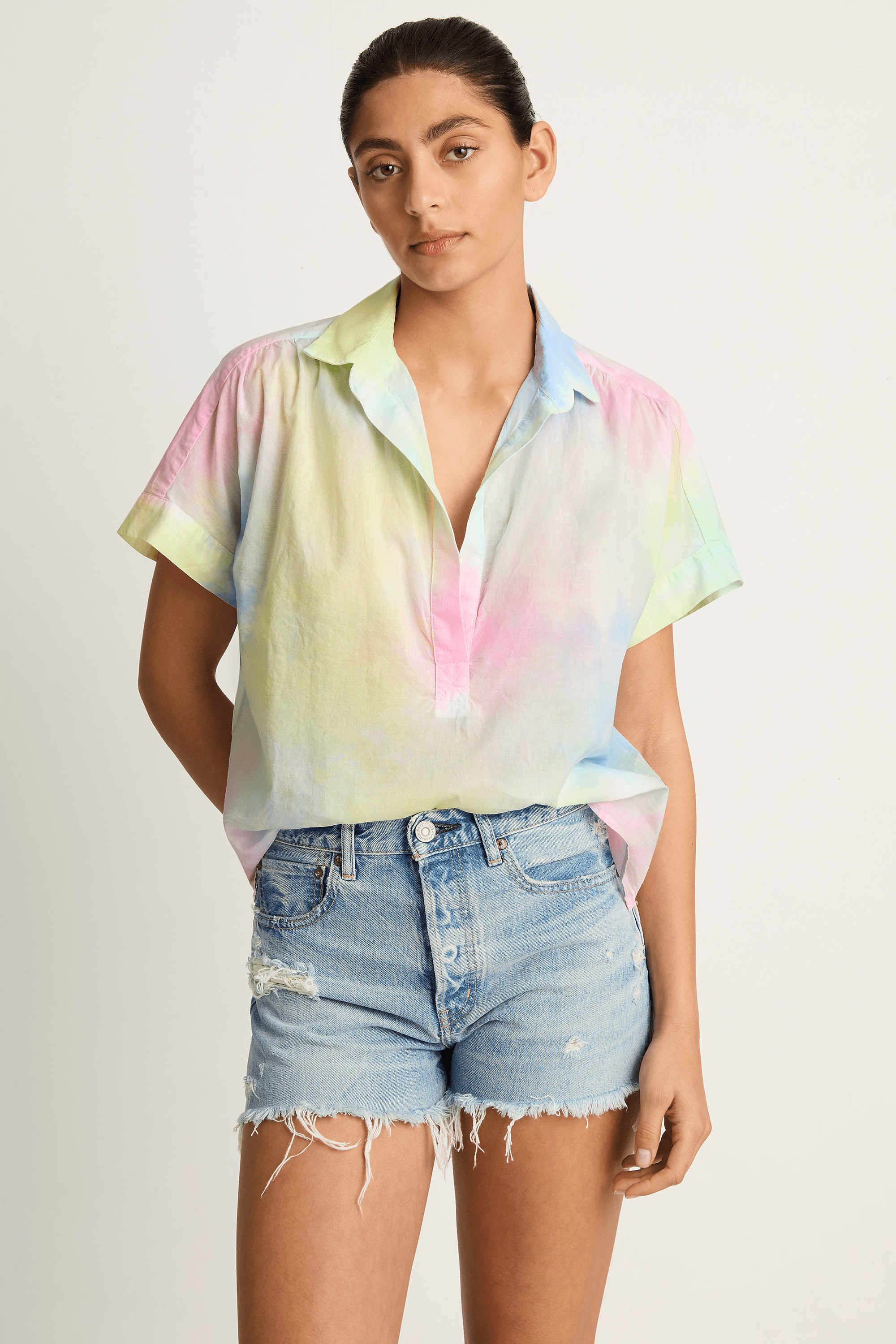 Cali Dreaming Motley Top - Sprinkles Tie Dye