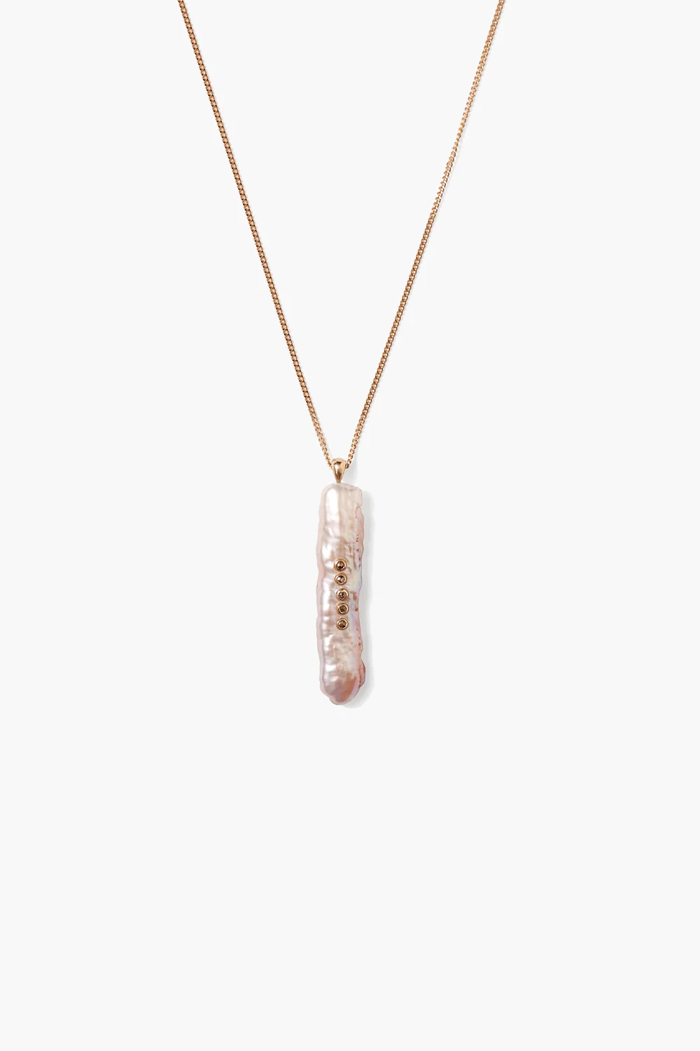 Chan Luu 14K Haena Necklace - Natural Pink Pearl