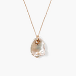 Chan Luu 14k Kilauea Necklace - White Pearl