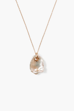 Chan Luu 14k Kilauea Necklace - White Pearl