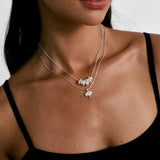 Chan Luu Anini Pearl Necklace - Silver