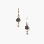 Chan Luu 14K Annalise Earrings - Black Diamond