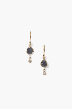 Chan Luu 14K Annalise Earrings - Black Diamond