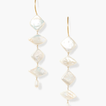 Chan Luu Brisa Earring White Pearl