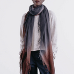 Chan Luu Cashmere & Silk Scarf - Espresso Dip Dyed