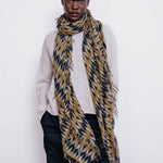 Chan Luu Cashmere & Silk Scarf - Green Tie Dye