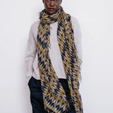 Chan Luu Cashmere & Silk Scarf - Green Tie Dye