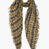 Chan Luu Cashmere & Silk Scarf - Green Tie Dye